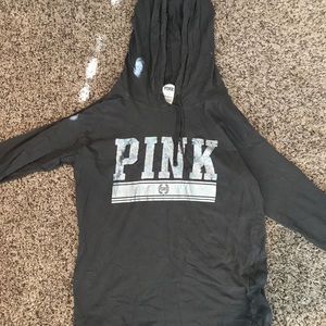 victoria’s secret PINK sequin hoodie